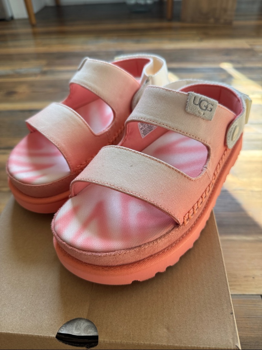 Women’s UGG Pink Platform Sandals